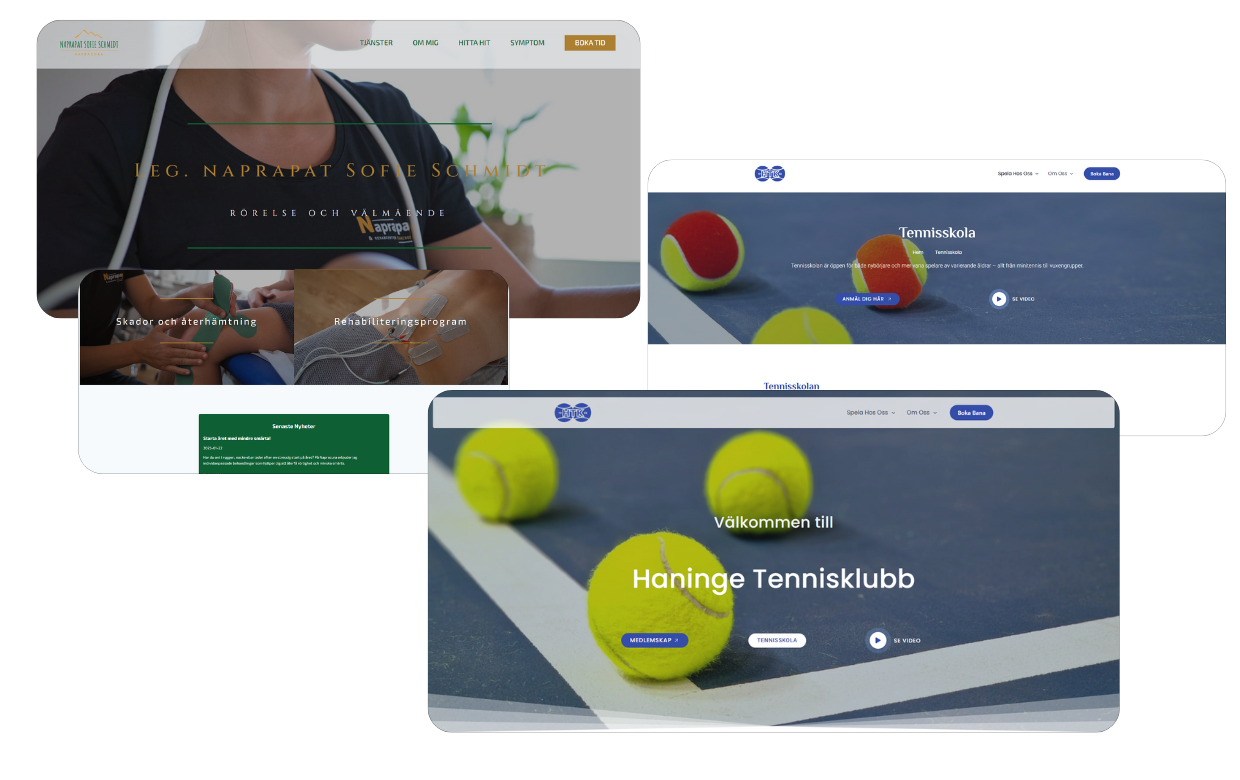 Tennis och träning i Haninge